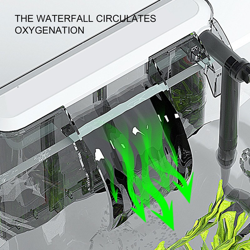 Fish Tank External Hanging Filter Oil Removal Film Waterfall Circulation