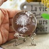 H&D HYALINE & DORA 60mm Tree of Life Crystal Ball