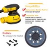 2 Pack 5 Inch 8 Holes Hook and Loop Replacement