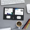Two Pocket Folders, PANDRI 30 Pack Two Pocket Folders with
