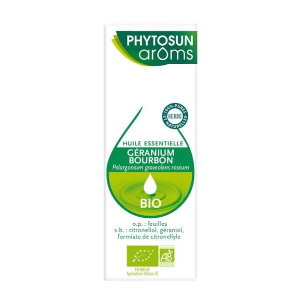 Phytosun'aroms Phytosun Aroms Huile Essentielle de Géranium Bourbon Bio