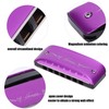 Harmonica 7-Hole Mini Blues Student Adult Beginner Playing Color Mouth