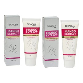 Kit 2 Cremas Depilatoria Bioaqua Mango Extract Suavizante Normal