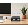Atroodac Mini 6 Port Gigabit Unmanaged Ethernet Switch with 5