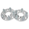 LSAILON 4Pcs 5x4.5 Wheel Spacers 15mm Bore 64.1mm Studs 12x1.5