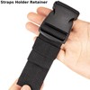 Elastic Belt Keepers for Duty & Backpack Straps, Nylon Webbing