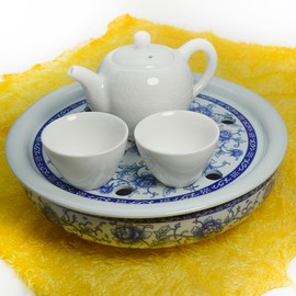 Liang baobao Porcelain Teacup 4 Counts White Tea Cups Chinese Mutton Fat Jade Glazed Cups kung Fu Tea Cup 60ml
