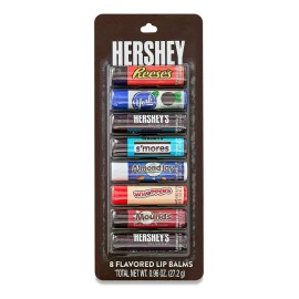 Hershey Balsamo Labial Lip Balm De Sabor Paquete De 8 Piezas