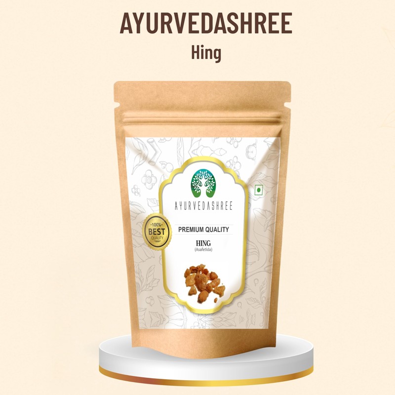 AYURVEDASHREE Asafoetida Hing (Premium) 100g | Heeng | Gluten Free
