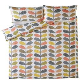 Orla Kiely Scribble Stem Multi: Housewife Pillowcase - 2 Per Pack