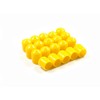 RCA Terminal Cap (AV Protector) 20 Piece Set "Yellow"