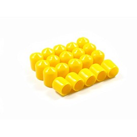 RCA Terminal Cap (AV Protector) 20 Piece Set "Yellow"