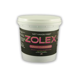 Zolex Water Activated Hand Cleaner for Working Hands| Stain Remover for Heavy Duty Workers | Grease Remover for Mechanics and Heavy Duty Workers - Non-Toxic Petroleum Free (1.5 lb Tub)