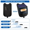 Solar Infrared Sensor Wireless Doorbell,Solar Driveway Alarm, with 1 Solar