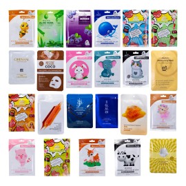 🔥 100 mascarillas coreanas faciales mayoreo huda axiu mixta  Vitaminas y Minerales