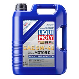 Liqui Moly Leichtlauf High Tech SAE 5W-40 | 5 L | Synthesis Technology Motor Oil | SKU: 2332
