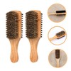 FOMIYES Beard Grooming Kit 2pcs Styling Comb for Men Brush