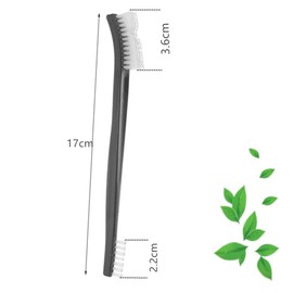 Gaps Cleaning Brush, 9 Pcs Mini Brush Double Ends Cleaning Small Cleaning Brushes, Parts Cleaning Brush Gaps Cleaning Brush Cleaning Brushes Small Spaces Car Plastic, Black