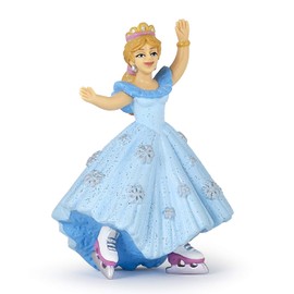 Papo ENCHANTED WORLD Figurine, 39108 Princess with ice Skates, Multicolour
