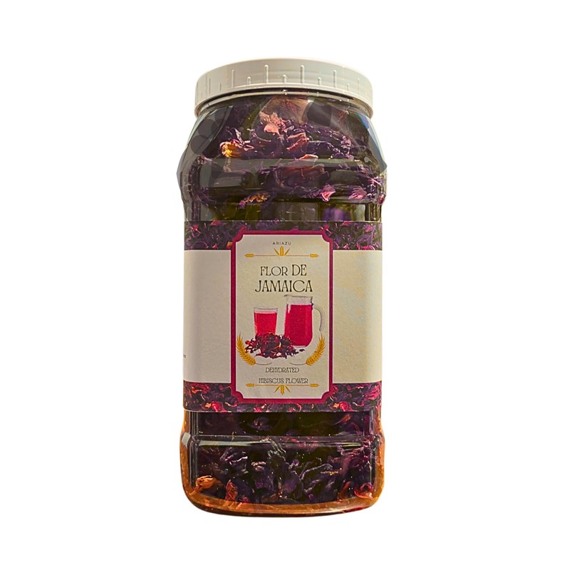 ARIAZU Jamaica Flor de Jamaica 750gr frasco hermetico reusable Jamaica