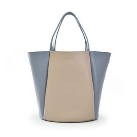 Balcos One-Size Women's Bi-Color Handbag, Taupe