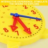 Trifletopia 1PC Learning Clock for Kids - 24-Hour Time Teaching