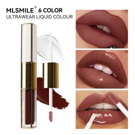 - Set De 6 Pintalabios Lipsmile Mate Y Brillante