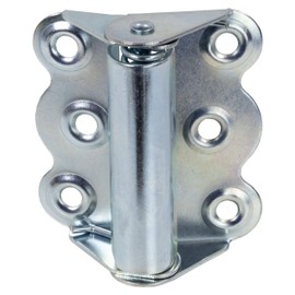 ALPENSTAHL Door Hinge Automatic Spring Hinge Self-Closing for Room Doors and Wooden Garden Gates Door Hinge Galvanised Steel Door Closer with Length: 70 mm Pack of 3 Spring Closer for Screws