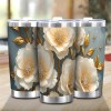 Elegant 20oz Double Silver Side Insulated Mug with Sweat-Proof Designcapacity:
