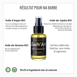 Barb'Art Corsaire Beard Oil 50ml