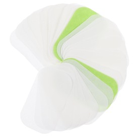 Totority 50pcs Travel Soap Slices Pack Hand Washing Soap Sheets for Travel Safe Convenient