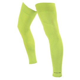 SLIMCELL PRO Knee Support Men Women Unisex Anti UV Knee Bandage, Knee Brace, Knee Sleeve, Knee Bandage Compression, Bandage Knee Sports - Made in Italy, Yellow Fluo