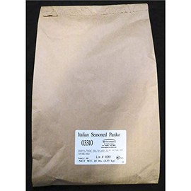 Upper Crust Zesty Spiced Italian Seasoned Panko Breadcrumbs, 10 Pound -- 1 each.