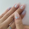 Bonnie B Silver Ice Crunchy Nail Glitter / 보니비 실버