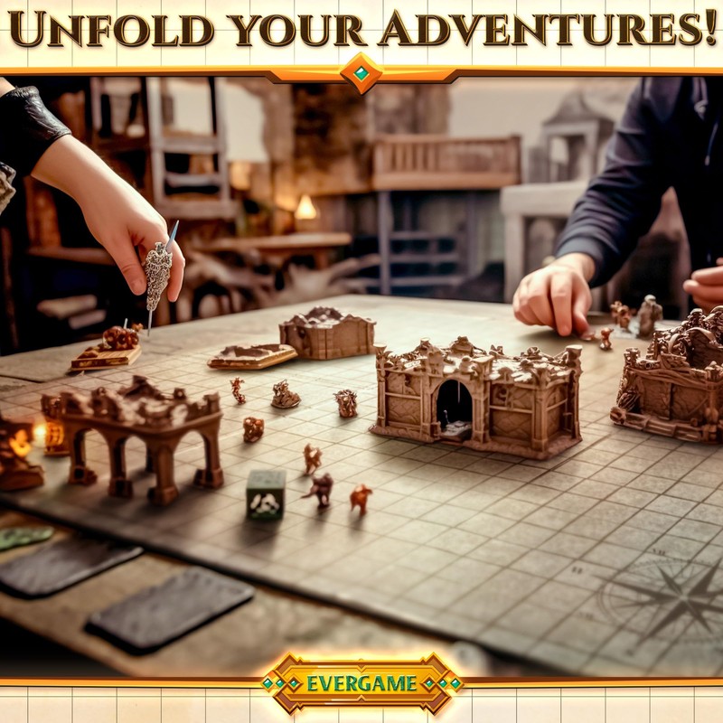 10 DND Game Mats and a lot More - Includes
