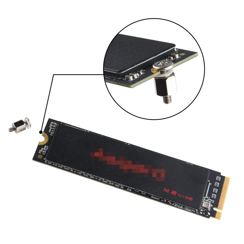ASTARON M.2 SSD Screws Kit, Nvme M2 Screws Suitable for