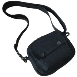 Plus Nao Shoulder Bag, Mini, Small, Mini Bag, Pochette, Kids, Girls, Boys, Bag, Simple, Plain, Solid Color, Black