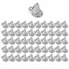 L-Shaped Shelf Support Pegs for Cabinets & Bookcases – 50PCS