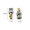 DHT Electronics 2pcs RF coaxial Coax Adapter SMA Male to