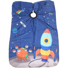 Bata de Peluquero Impermeable para Peluquería y Hogar - Capa para Corte de Cabello y Niños