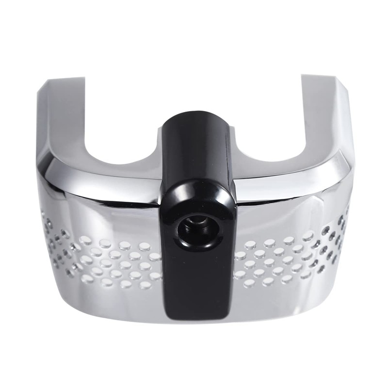 Cubierta de bobina de encendido cromada negra para motocicleta Harley