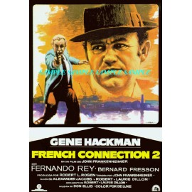 The French Connection 2 Gene Hackman 11" x 16.5" Movie Collector's Poster