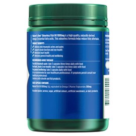 Nature's Own Odourless Fish Oil 1000mg 400 Capsules