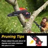 Velotrex 2-IN-1 Cordless Pole Saw and Mini Chainsaw, 8 Inch