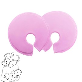 Breast Therapy Pack，Dual-Purpose Breast Therapy Set. 2 Hot/Cold Packs + 4 Hydrogel Nipple Pads. Ideal for breastfeeding relief, engorgement, soothing sore nipples. Safe, reusable, versatile