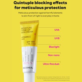 MEDIHEAL Moisture Tone-Up Sun Cream SPF50+ PA++++ 50ml