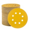 STEBRUAM 100pcs 125mm sanding discs, Sanding Discs Pads for Random