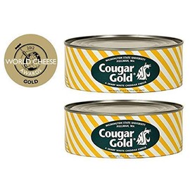 WSU Creamery Cougar Gold Cheese 30oz can (2-Can Pack)