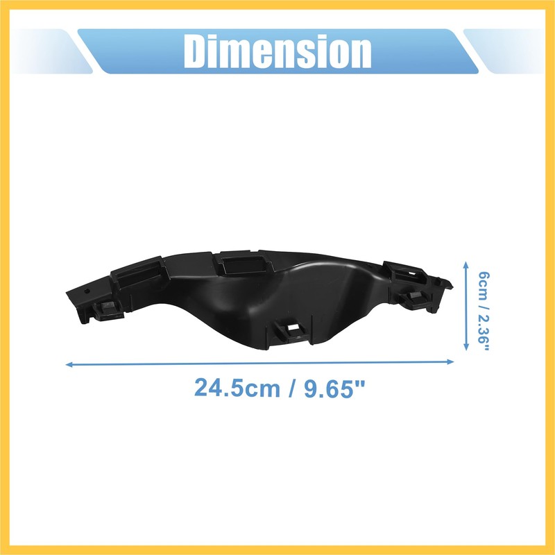REPAIROCK 1 Pair Left and Right Side Front Bumper Mounting