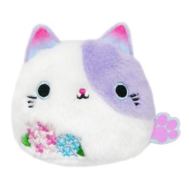 Sanei Boeki NDH09 Dango Friends Flower Cat Hydrango W7.5 x D6 x H 7 cm Plush Toy